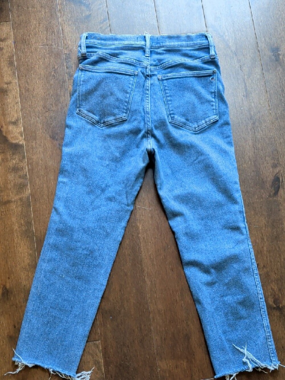 Madewell Medium Wash Straight Leg Jeans - Blue - Picture 3 of 4